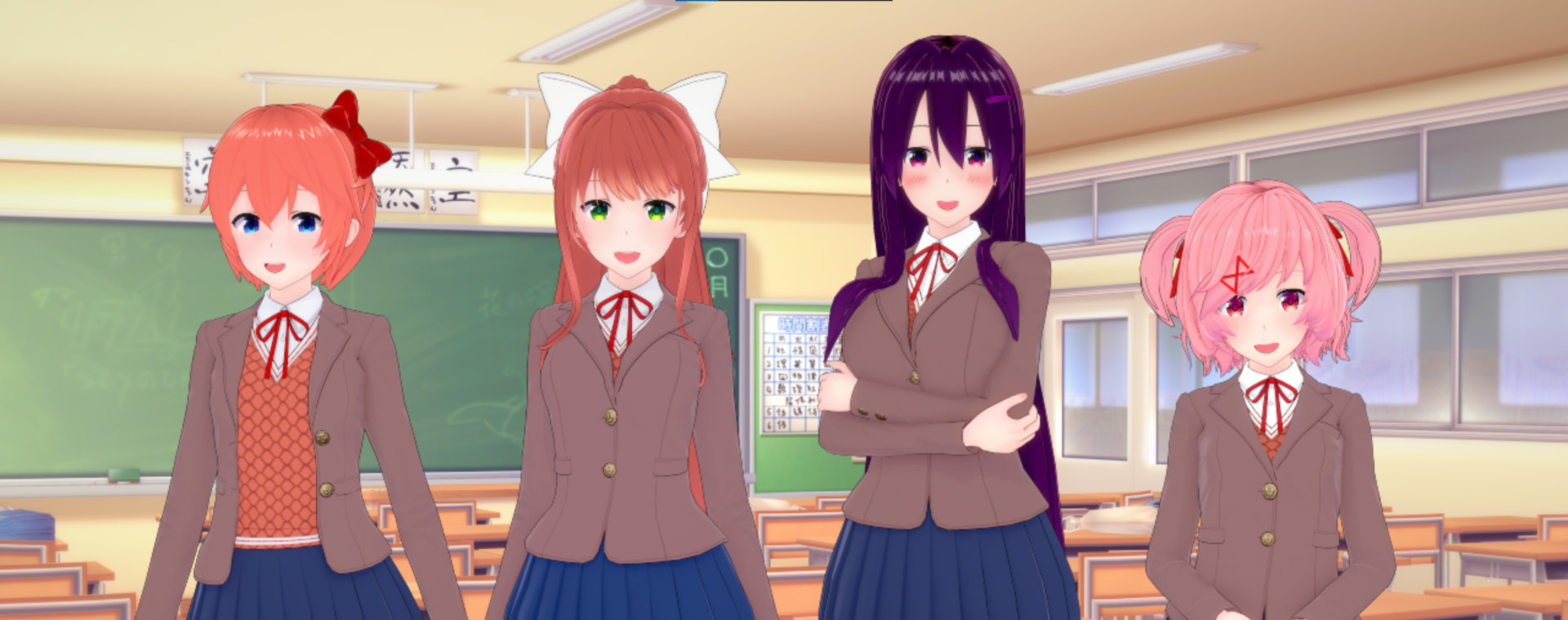 土岐道岐无尽俱乐部 变态俱乐部 Doki Doki Hentai Club v0.21【20230210】 游戏截图 3