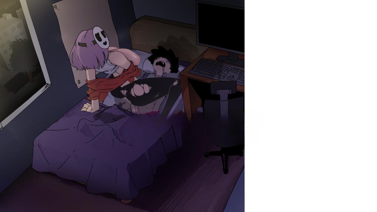 SLG/新发布/机翻/动态无码丨AlArm V0.3 夜里躲避继母的强奸与女友手机聊天 【20230818】 游戏截图 3