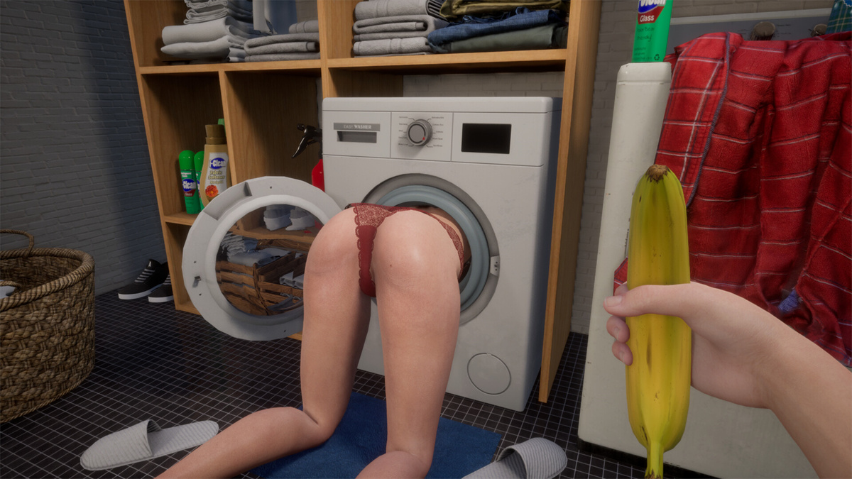 3D全动态/步兵/更新上垒丨Mom got stuck in the washing machine V1.8 完结版/附存档 【20230805】 游戏截图 1