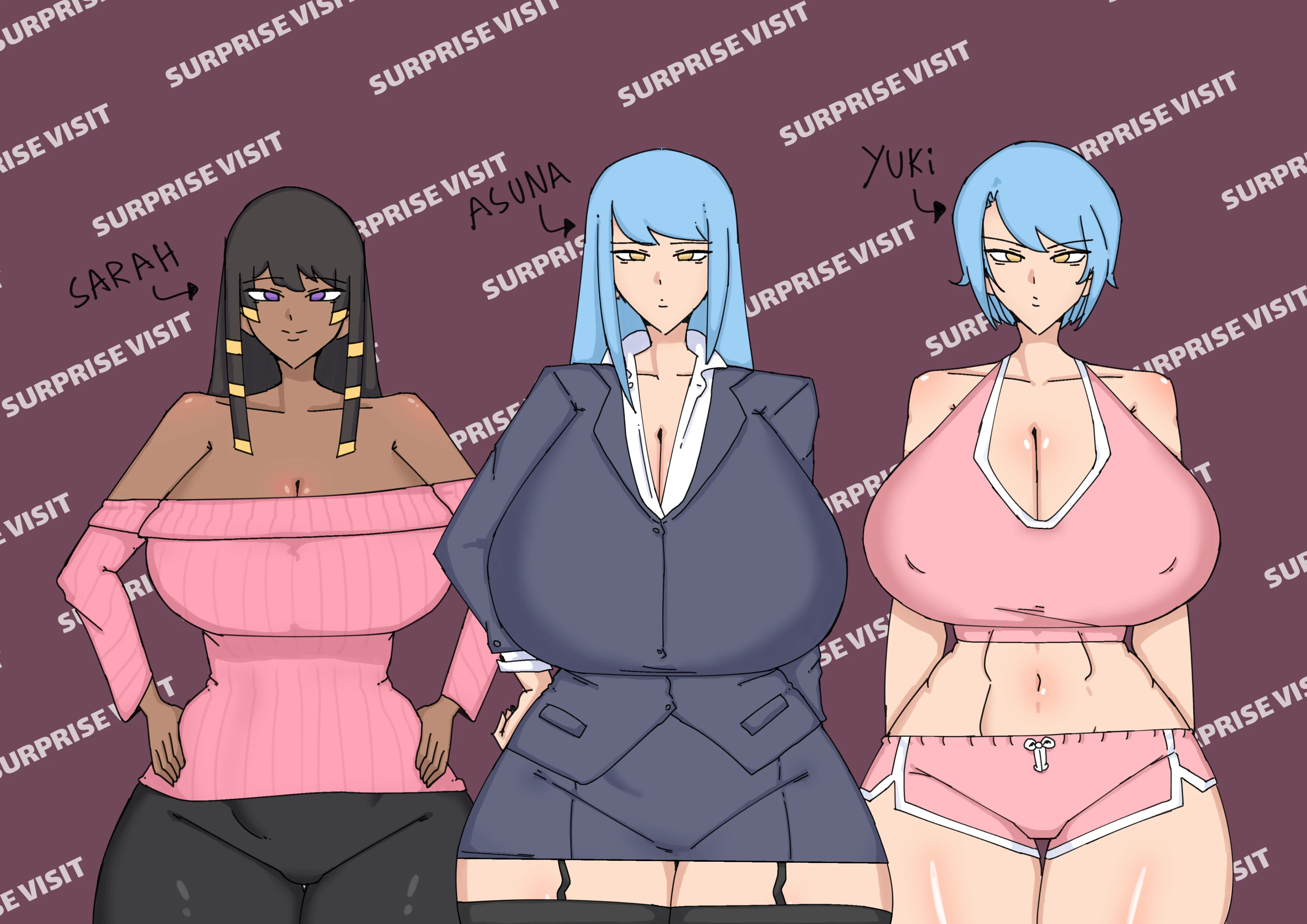 欧美SLG/AIGPT汉化/2D丨意外来访Surprise Visit  v0.3【20240813】 游戏截图 3
