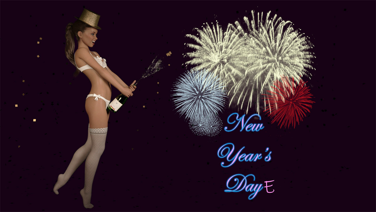 SLG汉化动态丨元旦 New Year's Day(e) v0.3.0 【20231229】 游戏截图 5