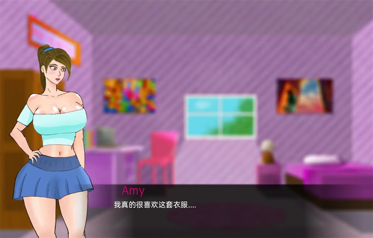 沙盒SLGGPT汉化动态丨艾米的狂喜 Amy’s Ecstasy  v0.50 Part 1【20240414】 游戏截图 7