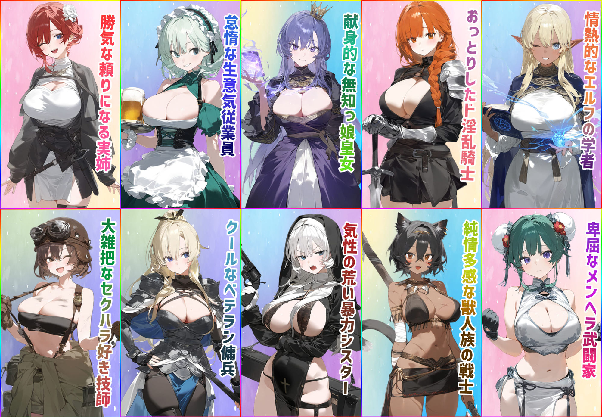 RPG/AI汉化丨 女冒险者聚集的色情旅店 女冒険者の集うエッチな宿 Ver1.0.2 【20250216】 游戏截图 6