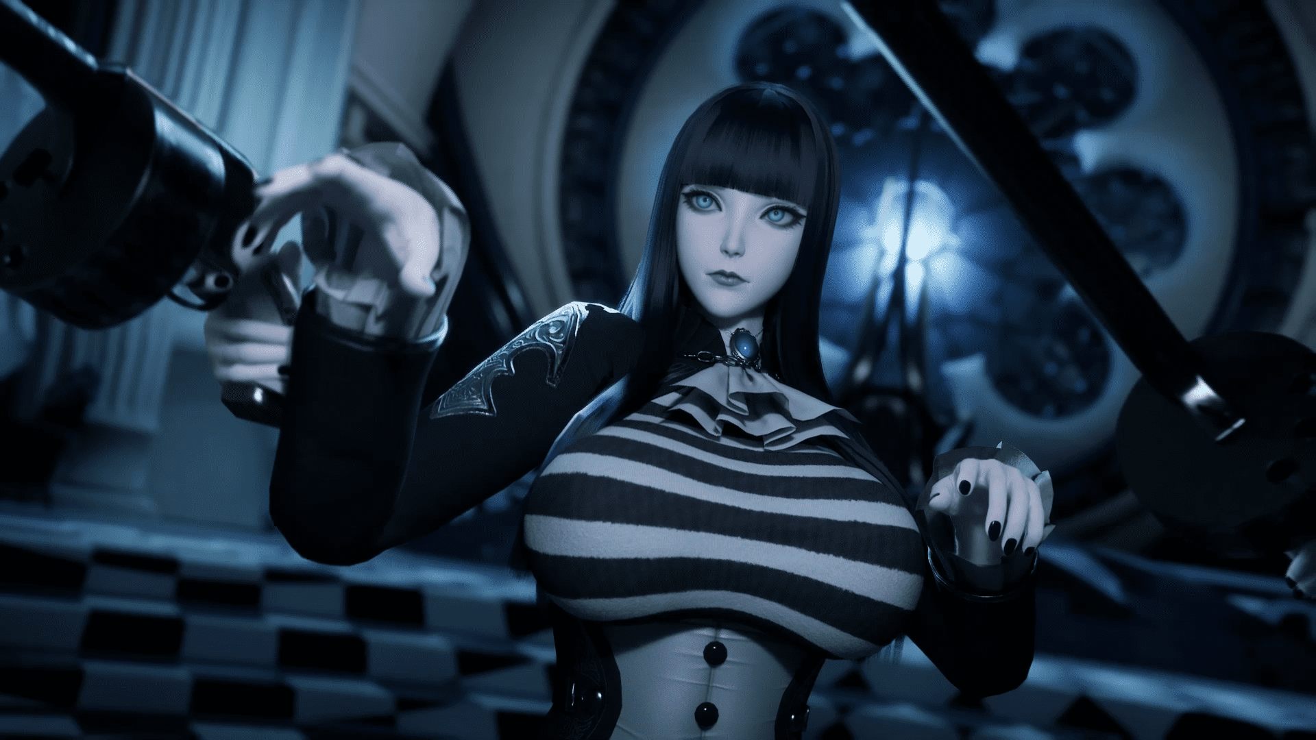 3D游戏/官中丨魔女的侵袭:库洛的房间 Under The Witch:Kuro's Room Ver0.5.2【20250417】 游戏截图 2