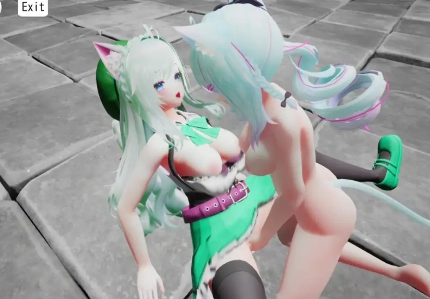 3D动作ACT/战斗H/全动态3C丨Lily的地下城~淫兽与百合的世界~（Lilyダンジョン～淫獣と百合の世界～）V240212 DL官方中文【20240920】 游戏截图 3
