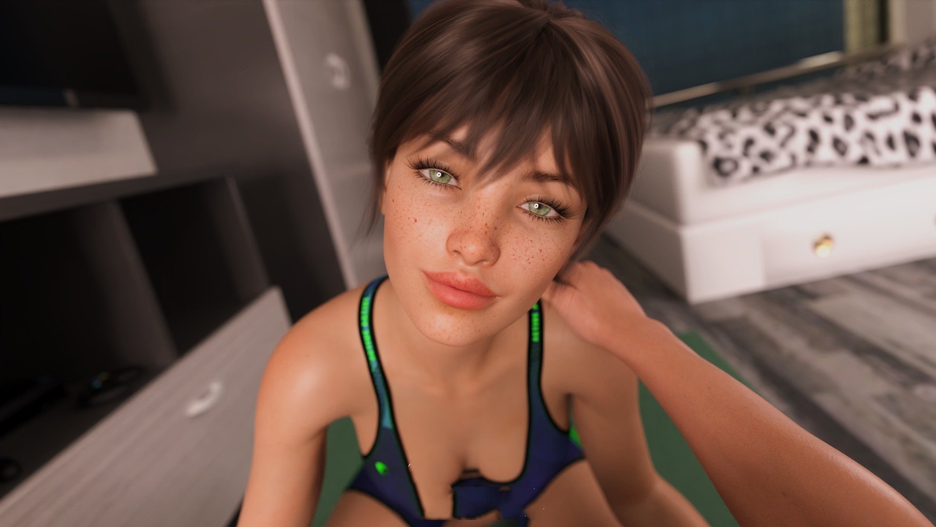 欧美SLG/汉化/动态丨 双重感知 Double Perception v4.7 汉化作弊版+画廊解锁+乱伦补丁 【20250309】 游戏截图 5