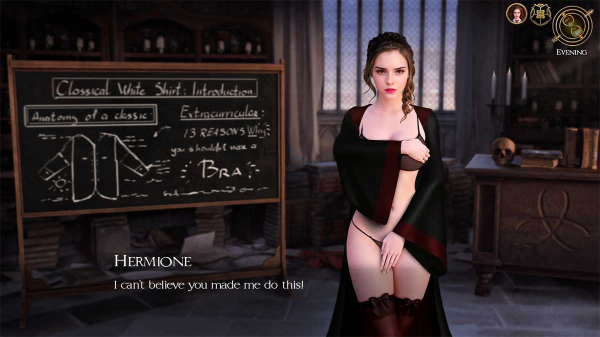 SLG/AI汉化/欧美丨与赫敏/With Hermione V0.3.3.0.alpha【20240528】 游戏截图 3