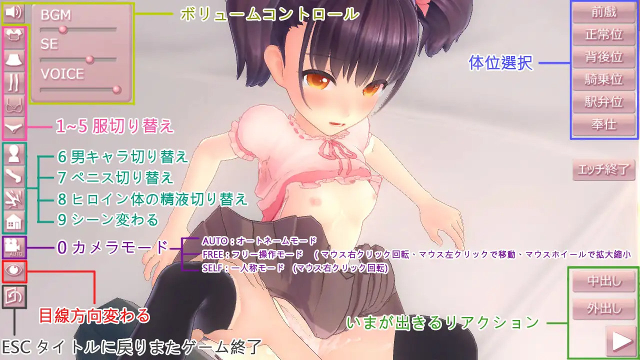 【3D/SLG/全程动画/无码/有语音】妹妹的性欲处理让我来帮忙/妹の性欲処理してあげよう 游戏截图 4