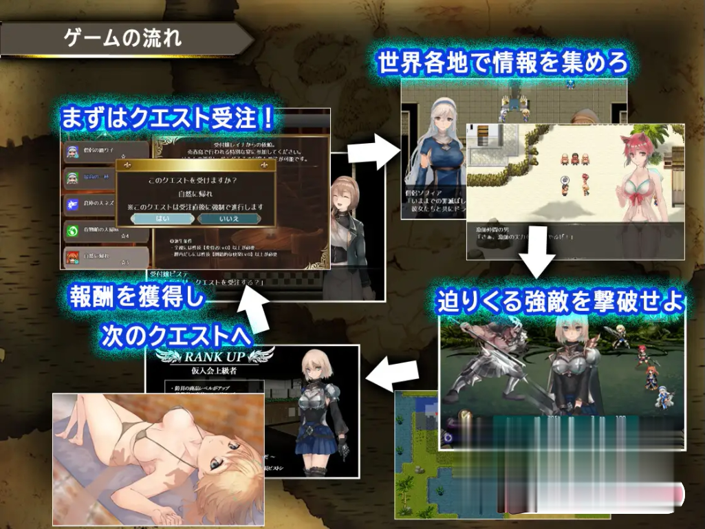 RPG/26日更新/有动画 | 龙与大剑/ 竜と大剣 V1.01 正统王道RPG【20230513】 游戏截图 6