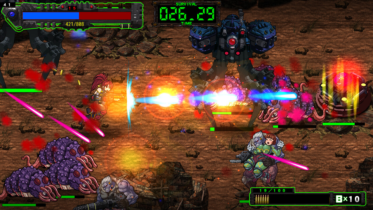 ACT/官中丨 子宫防卫GUN Womb Defense Force v1.2 【20240809】 游戏截图 4