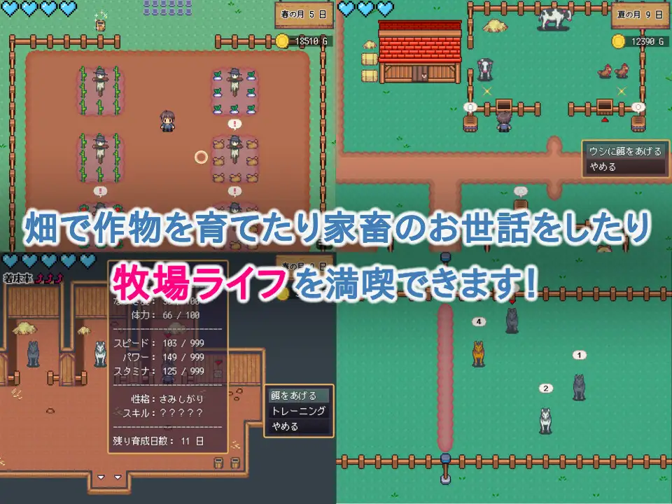 SLG/AI汉化丨 ハラマセノーカ～エルフハーレムと世界樹の牧場～ 精灵后宫与世界树的牧场～ Ver.1.0.7 【20241216】 游戏截图 4