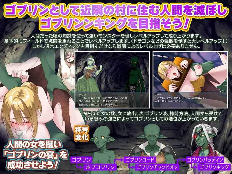 RPG/PC/AI汉化丨 重生成了哥布林! 転生したらゴブリンだった! 【20240814】 游戏截图 7