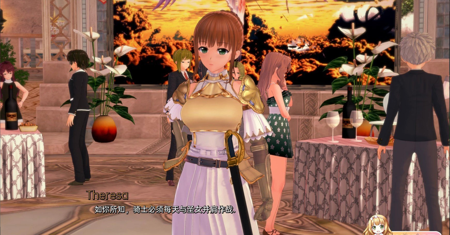 我是如何成为圣女的保镖的 How I Became the Bodyguard of the Saintess v0.3.5【20221229】 游戏截图 2