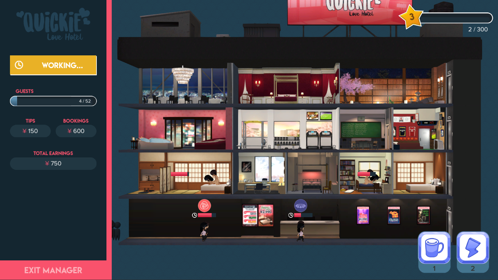 经营SLG/建设塔防/动态丨爱心经营酒店（LOVE MAKE HOTEL）V1.0 DL原版生肉【20241006】 游戏截图 6