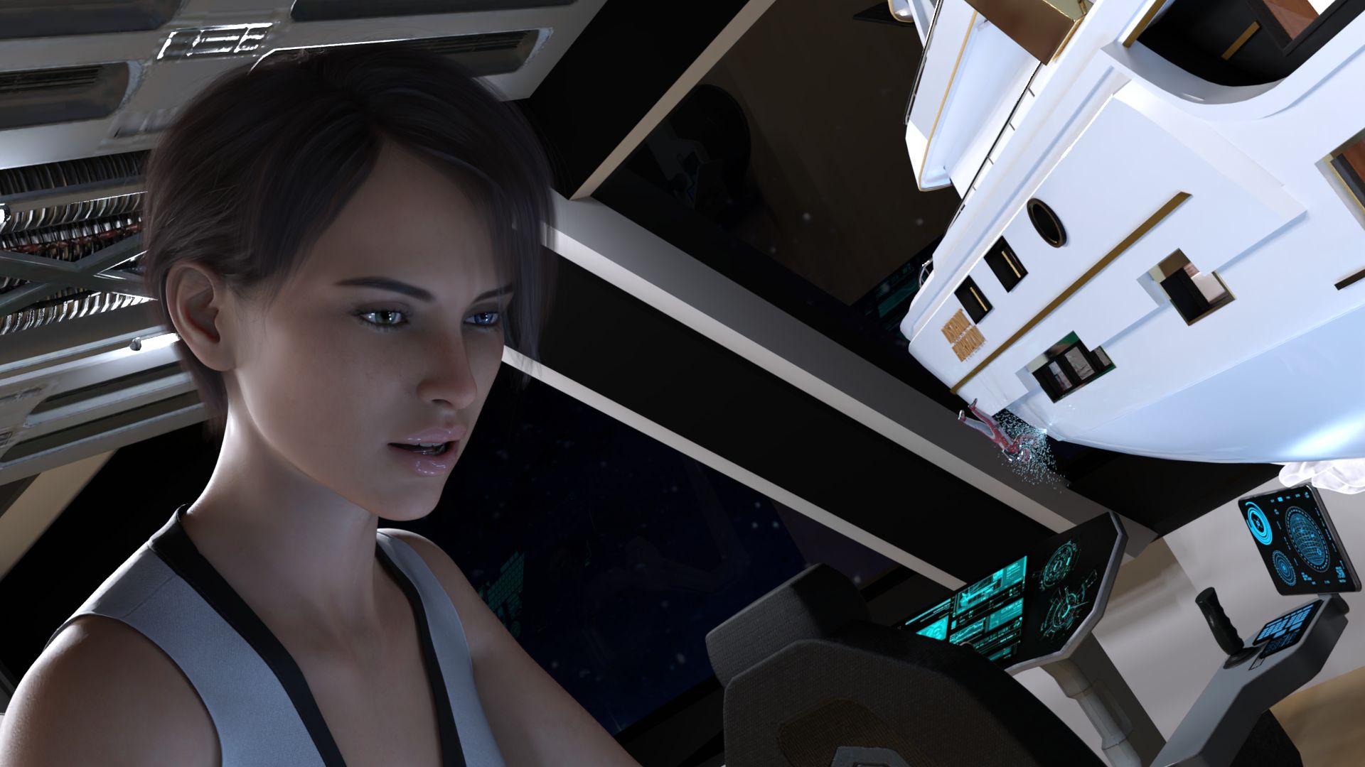 欧美SLG汉化丨遥远的地平线 Distant Horizon  v0.6【20240410】 游戏截图 4