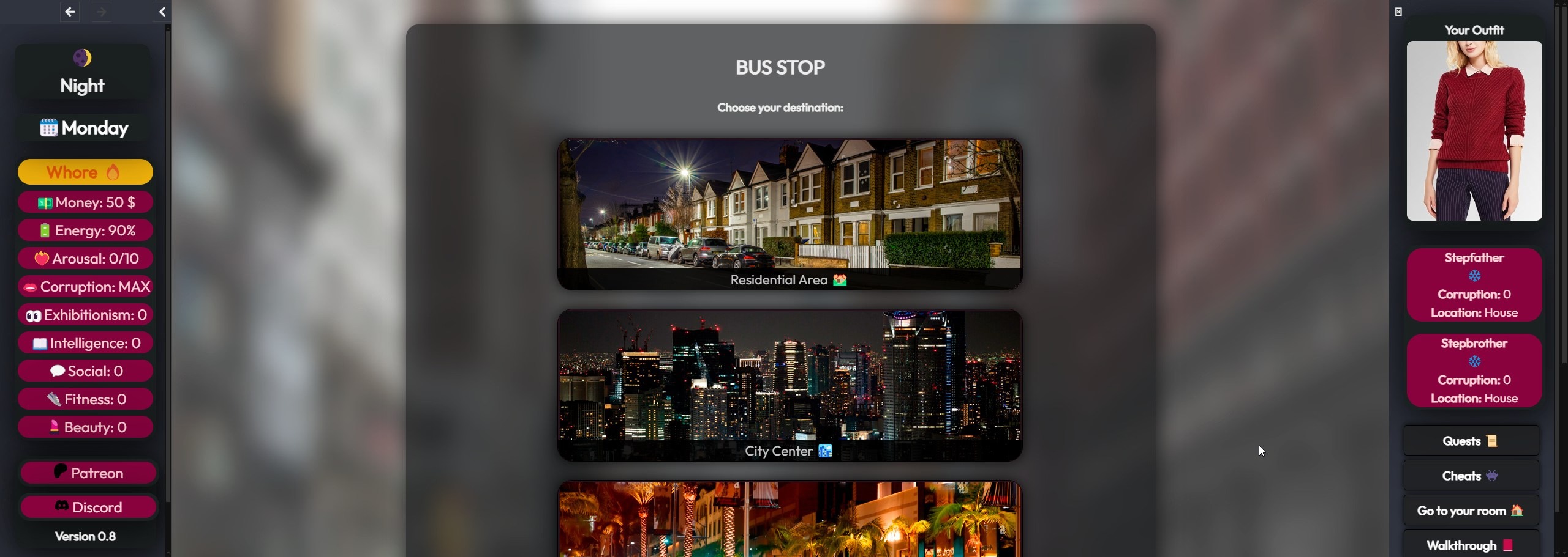欧美HTML/真人/动态/新作丨 成功之路 Road To Success v0.10.1 浏览器转中文版 【20250123】 游戏截图 3
