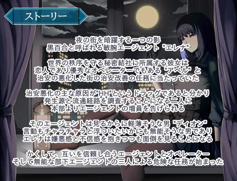 RPG/AI汉化丨 特工艾琳娜 ~与无能部下的危险任务~ エージェント・エレナ ~無能な部下との危険な任務~ Ver1.02 【20250319】 游戏截图 5