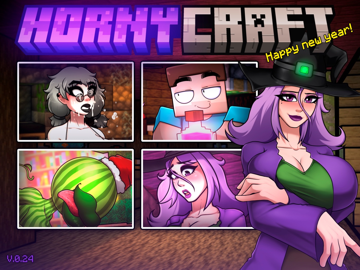 SLG/汉化/动态丨我的世界H版：我的湿界 HornyCraft Ver0.24 汉化中文版【20250115】 游戏截图 6
