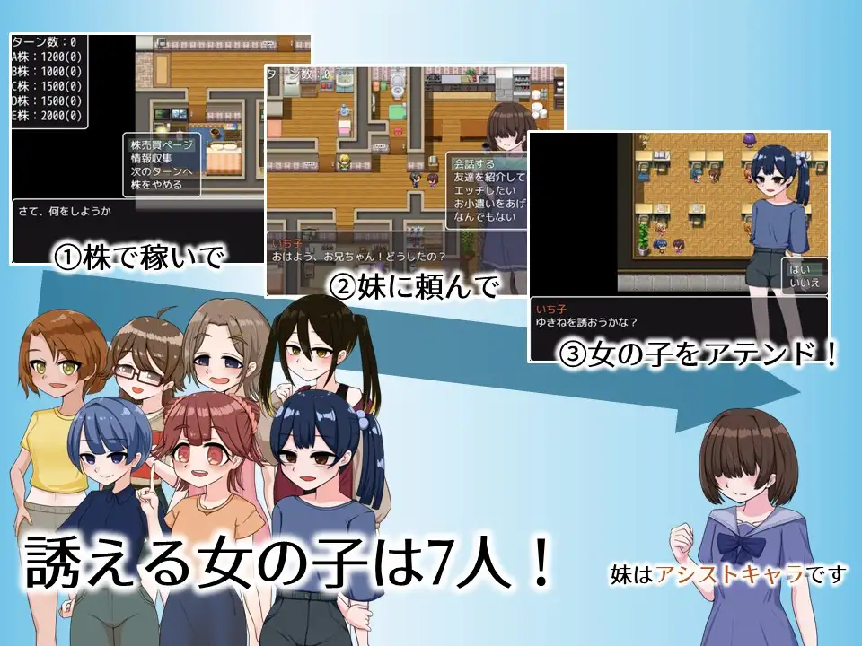 RPG/汉化版丨专为哥哥服务的外卖JS/お兄ちゃん専用デリバリーJS/汉化版(648m)【20240814】 游戏截图 5