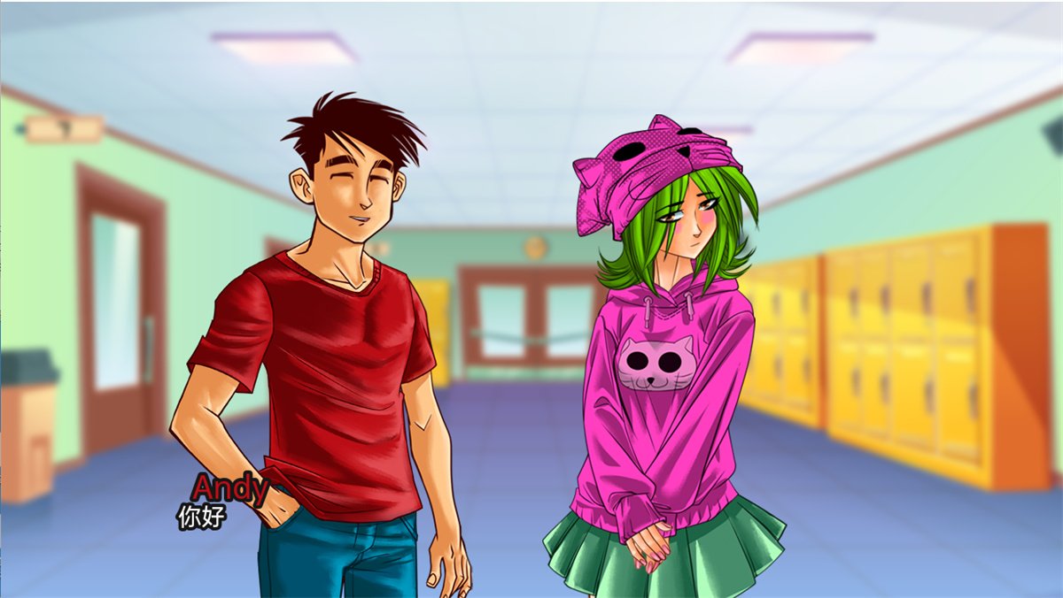 沙盒SLG汉化动态丨高中时代 High School Days  v0.15【20240216】 游戏截图 1