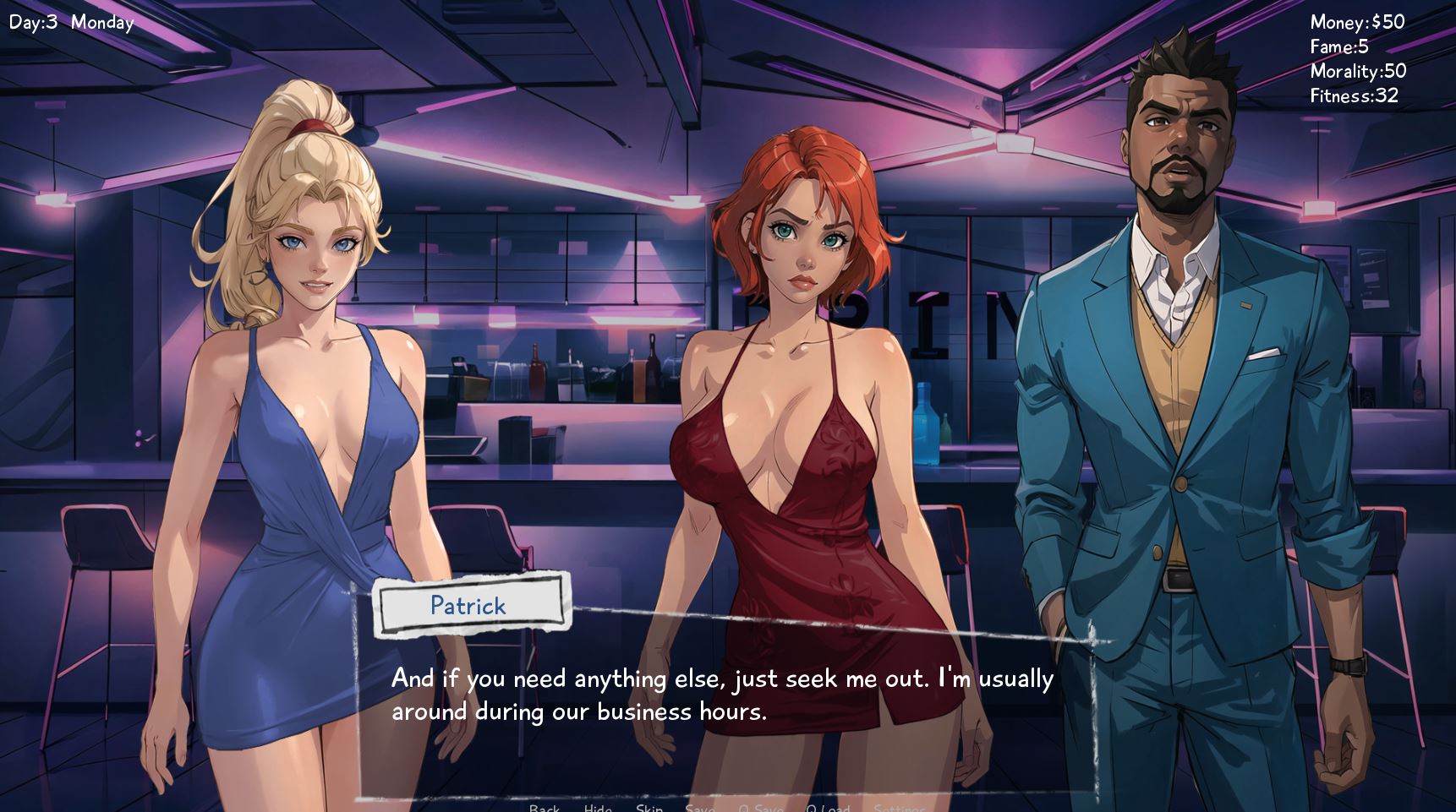 欧美SLG/AIGPT汉化/2D丨梦想之城City of Dreams  v0.5.1【20250115】 游戏截图 6