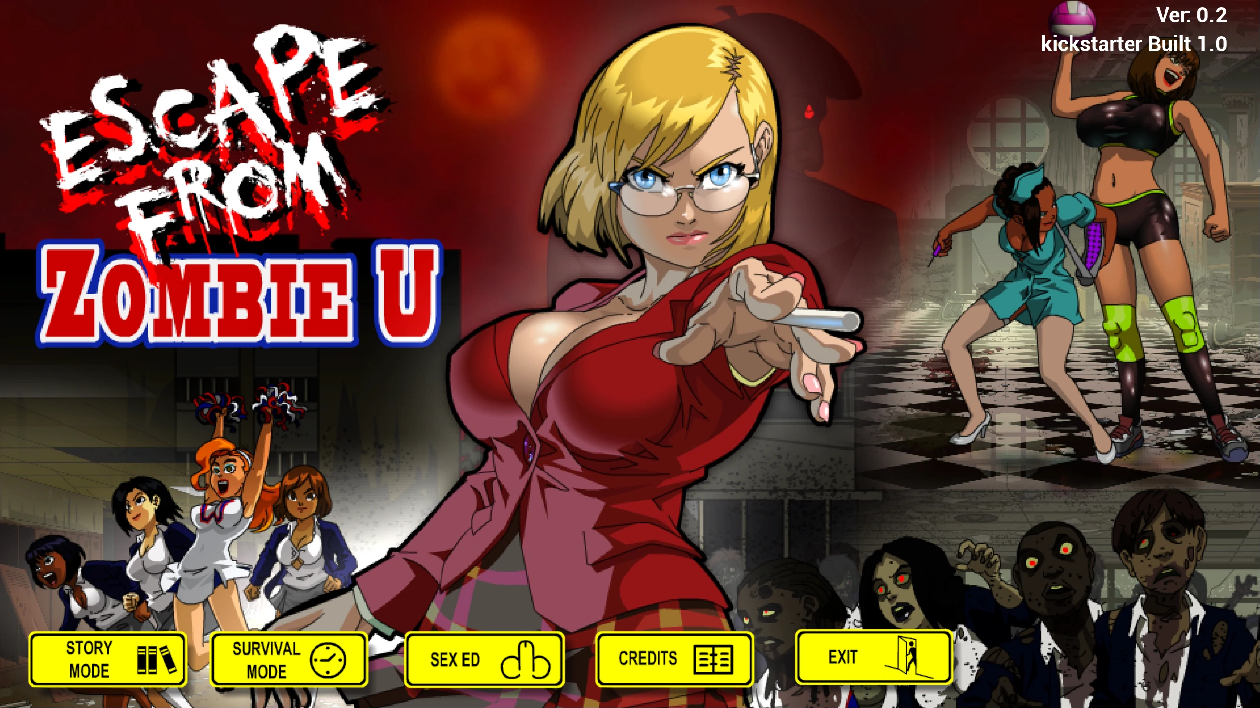 【日系ACT/全动态】逃离僵尸：Escape From Zombie Ver0.2KB1.0 步兵版【1G/CV/新作】【20230502】 游戏截图 1