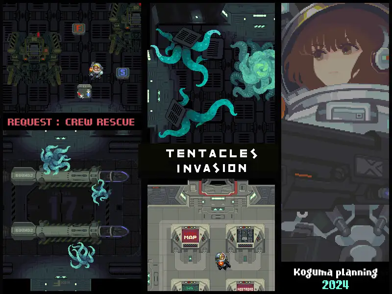 ACT/PC/官中丨 TENTACLES INVASION 官方中文版 【20240623】 游戏截图 3
