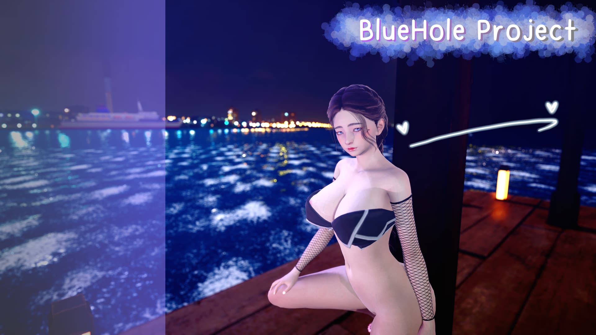 亚洲风SLG/动态/更新丨 蓝洞项目 Blue Hole Project v0.5 PC+安卓 汉化版 【20250324】 游戏截图 5