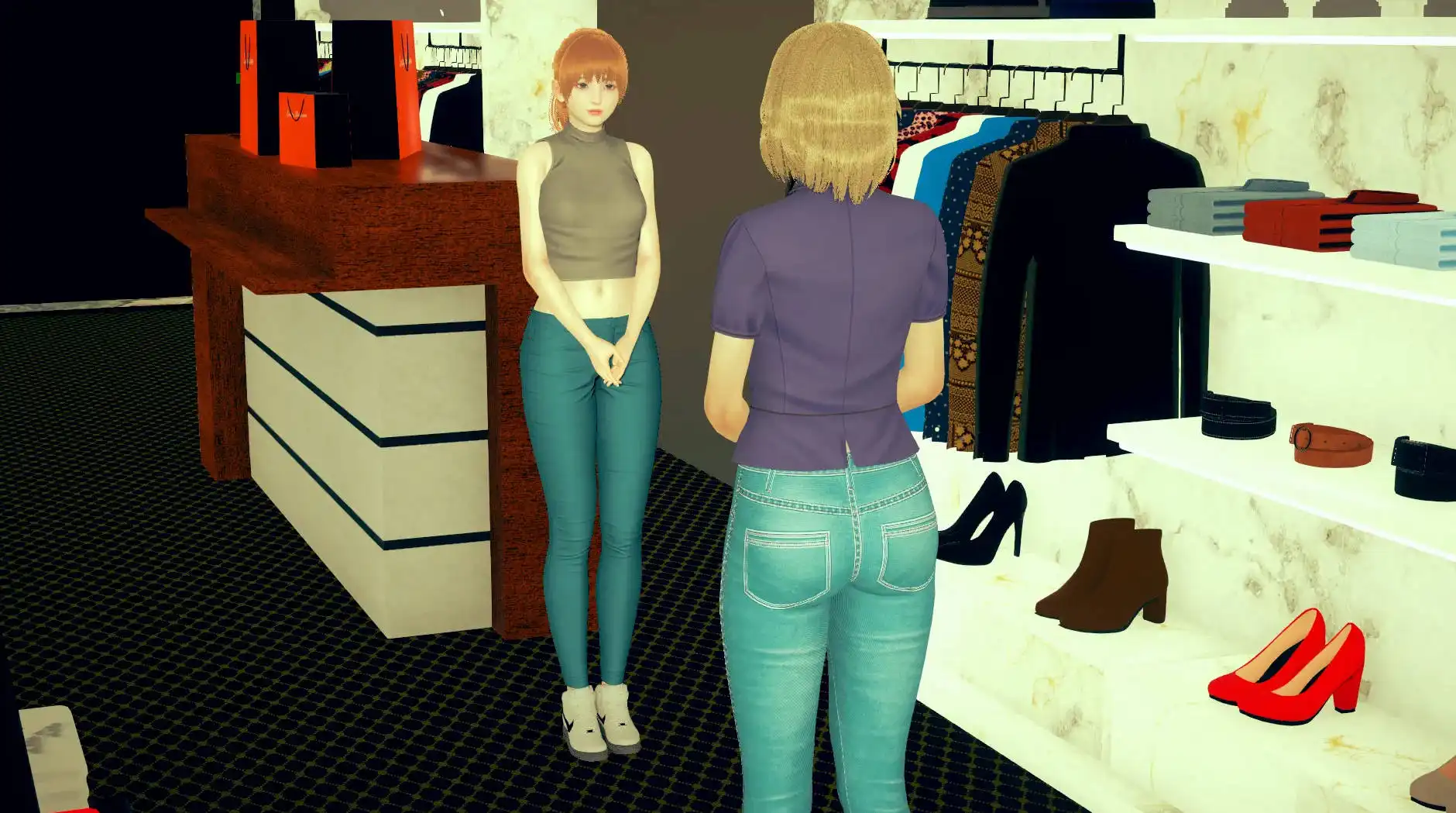 欧美SLG/汉化/动态丨如果我能改变/If I Could Change 0.1.1汉化版【20250201】 游戏截图 2