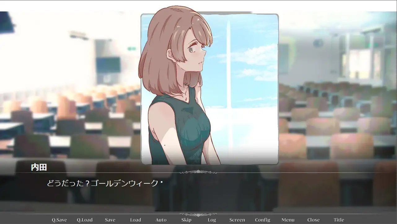 ADV/汉化丨デリヘル呼んだら女友達だったんだが!? ～あるいは、ハルを売る少女について～ AI汉化版【20250314】_1 游戏截图 2