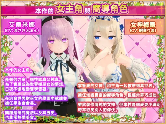 SLG/官中丨 异世界树的巫女~用魔法触摸尽情做色色的事~Ver1.1+DLC 官方中文 【20241125】 游戏截图 1