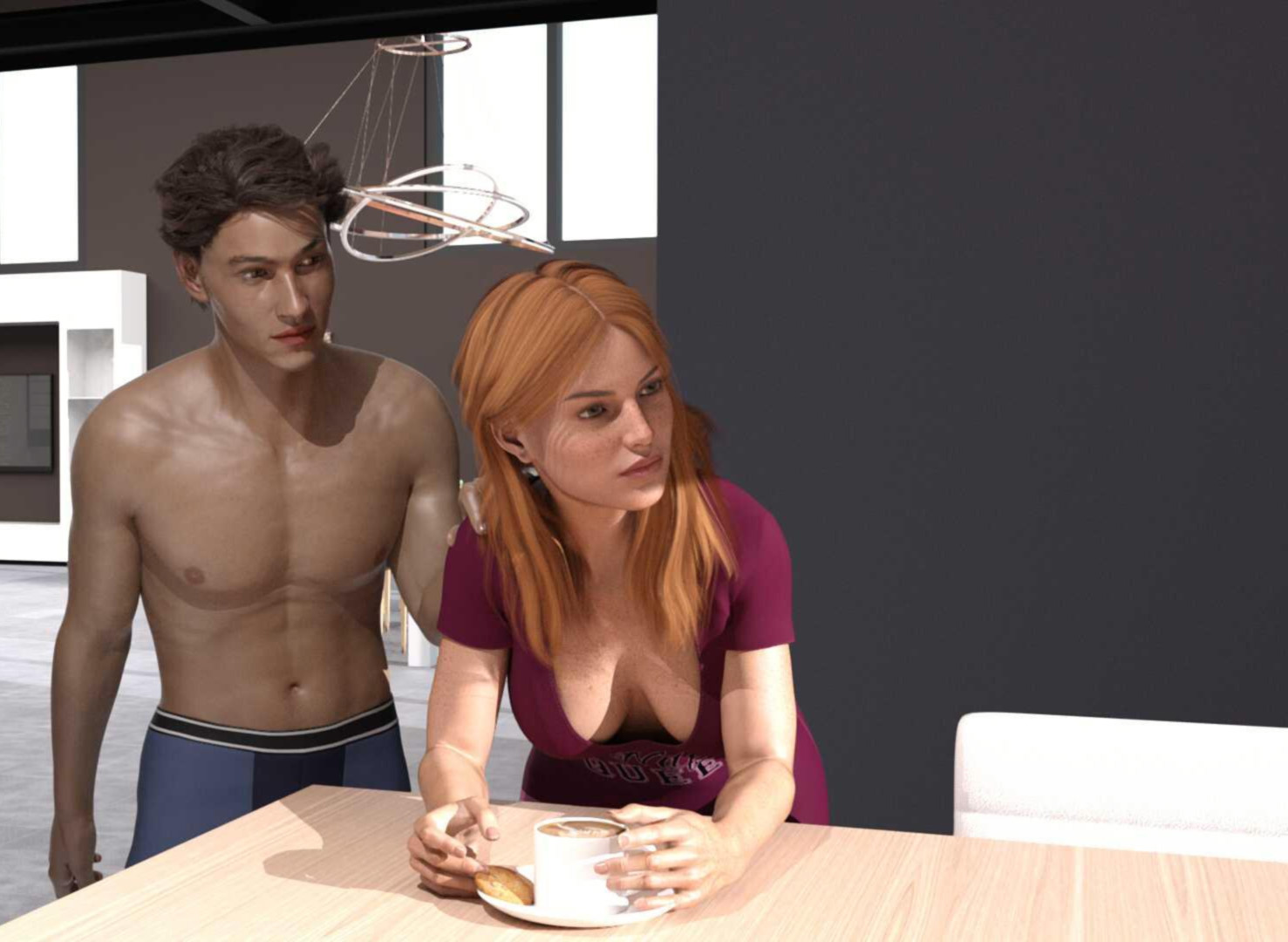 我哥哥的妻子Mybrotherswife-v0.7 游戏截图 2