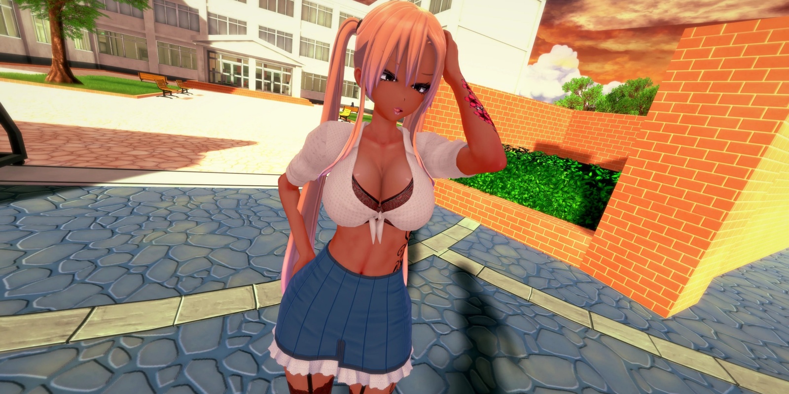 亚洲风SLG/动态/更新丨 欲望学院 淫荡学院 重置 Lustful College Rework v0.38  汉化版 【20241231】 游戏截图 3