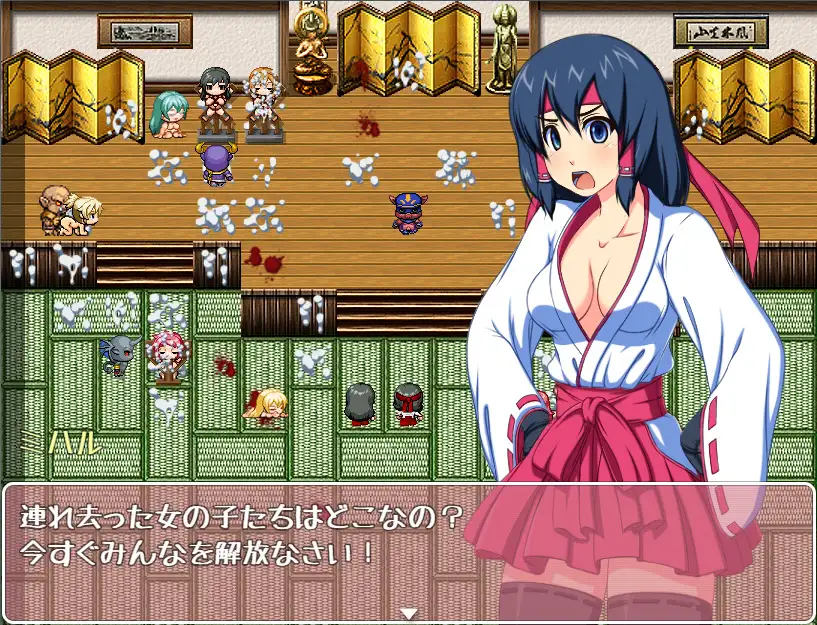 诛魔巫女三春~银狱途记巴比伦汉化 游戏截图 5