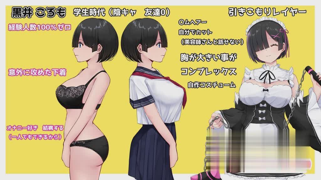 黑发蕾姆的任务 コスプレイヤーズクエストV1.14云翻版【20230315】 游戏截图 1