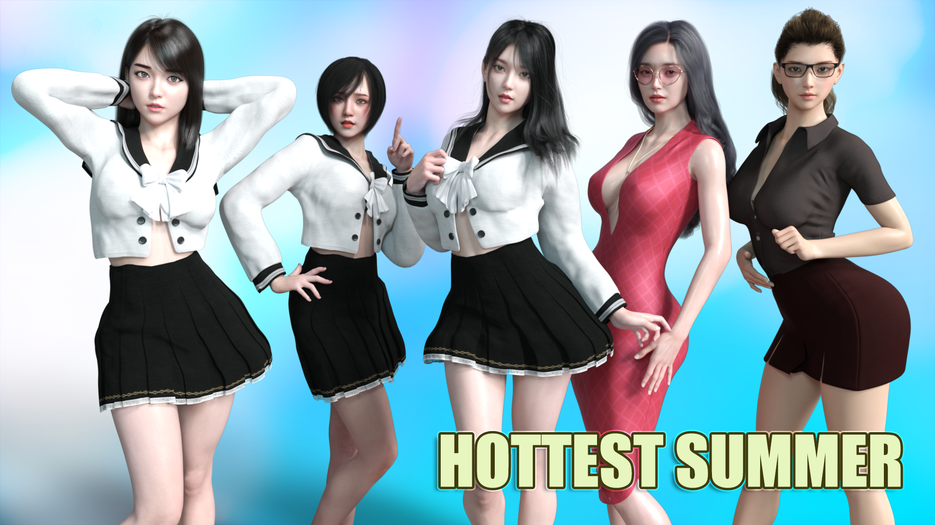 亚洲风SLGAI汉化润色动态丨最热的夏天HottestSummerv0.1丨【20230607】 游戏截图 6