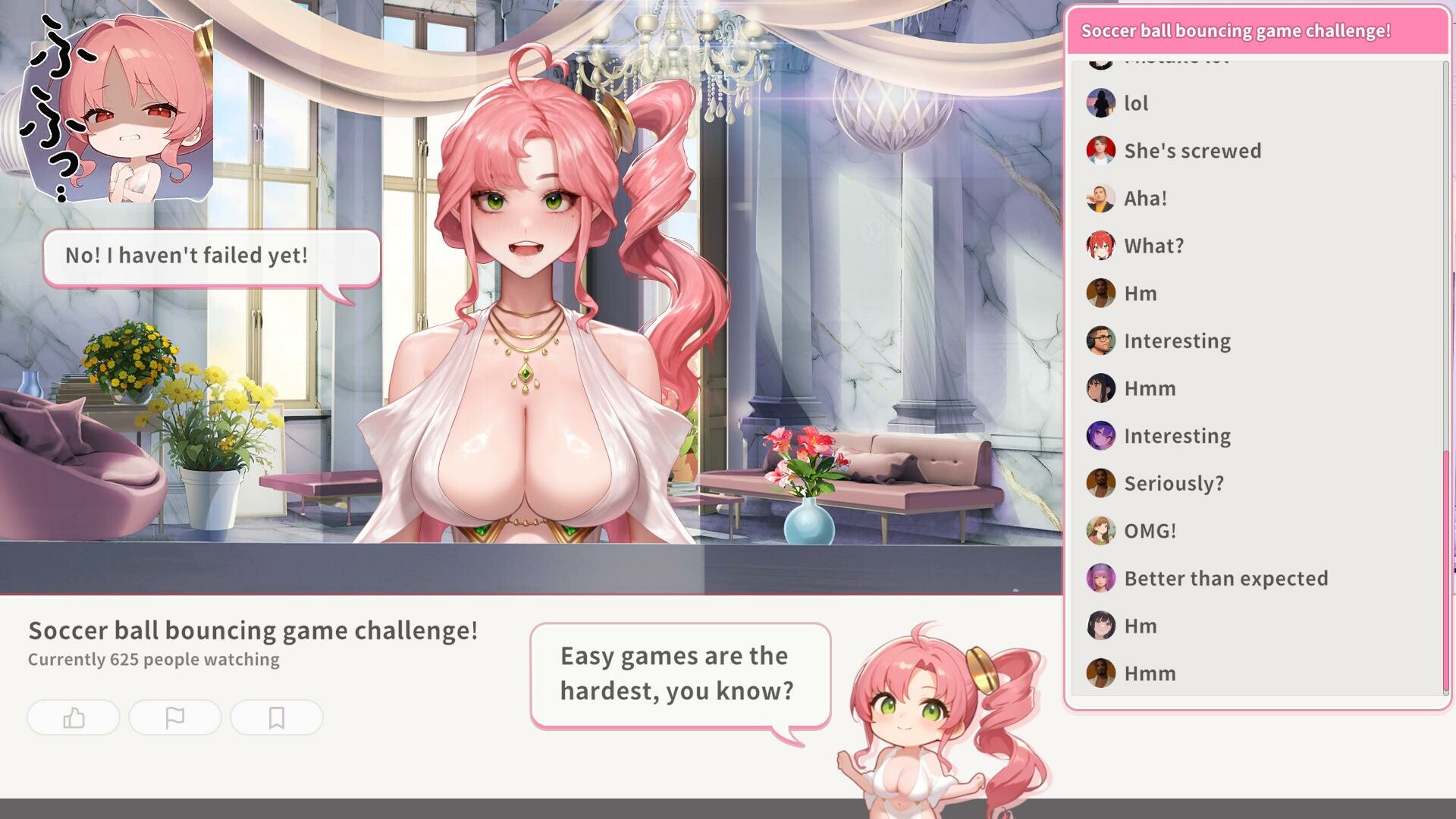 SLG/官中丨 直播开始！VTuber 训练 Streaming ON! VTuber Training 官中步兵版 【20250404】_1 游戏截图 1