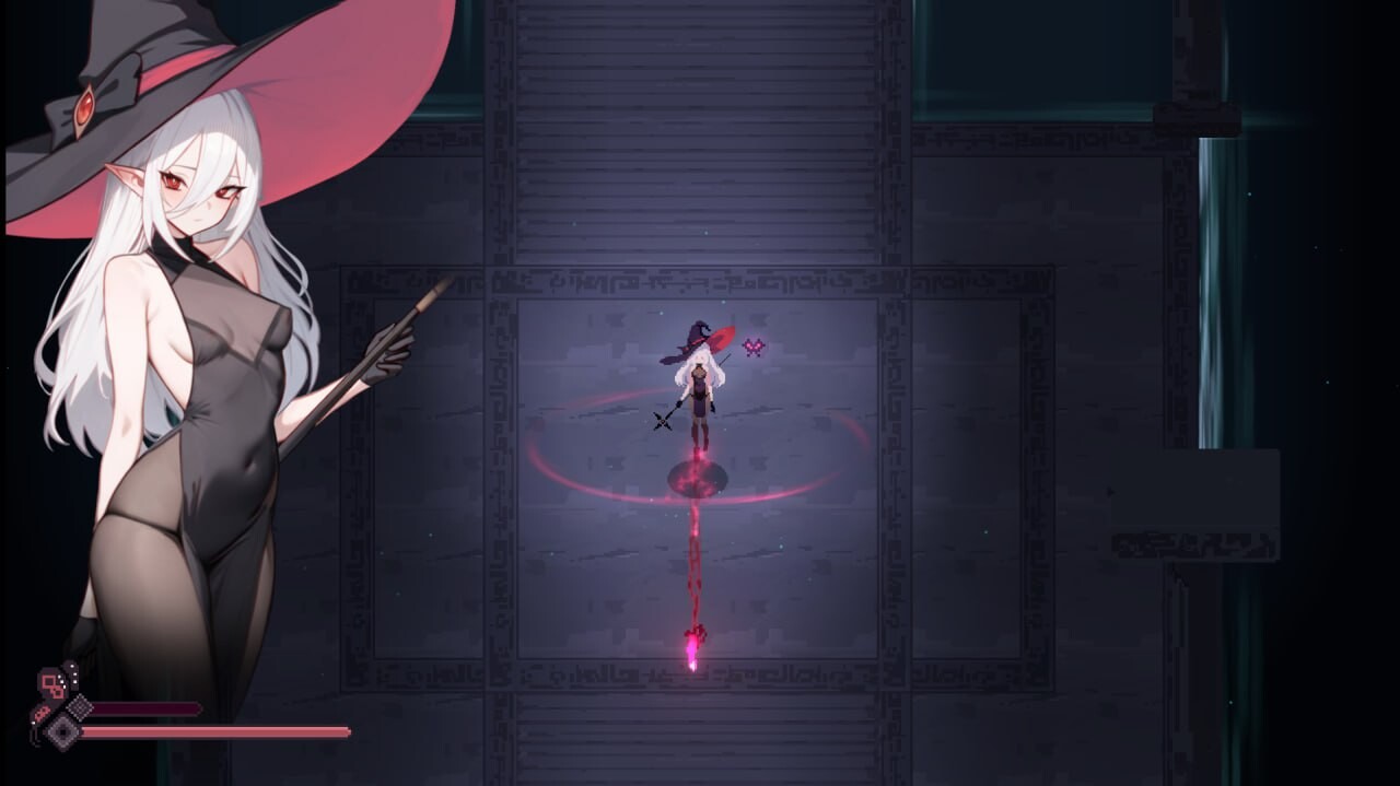 动作ACT/像素动态/PC丨 魔女的地下城 魔女のタンジョン v1.2.6.1 机翻汉化版+存档 【20250201】 游戏截图 7