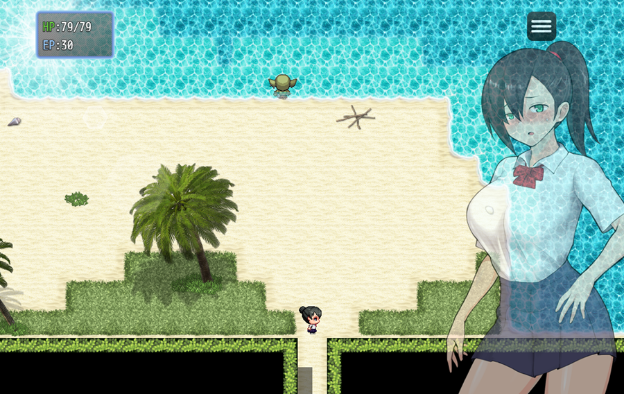 RPG/汉化丨無人島RPG 夏树的鬼人岛旅行记 / ナツキの鬼人島旅行記 精翻汉化版+全CG【20231016】 游戏截图 3