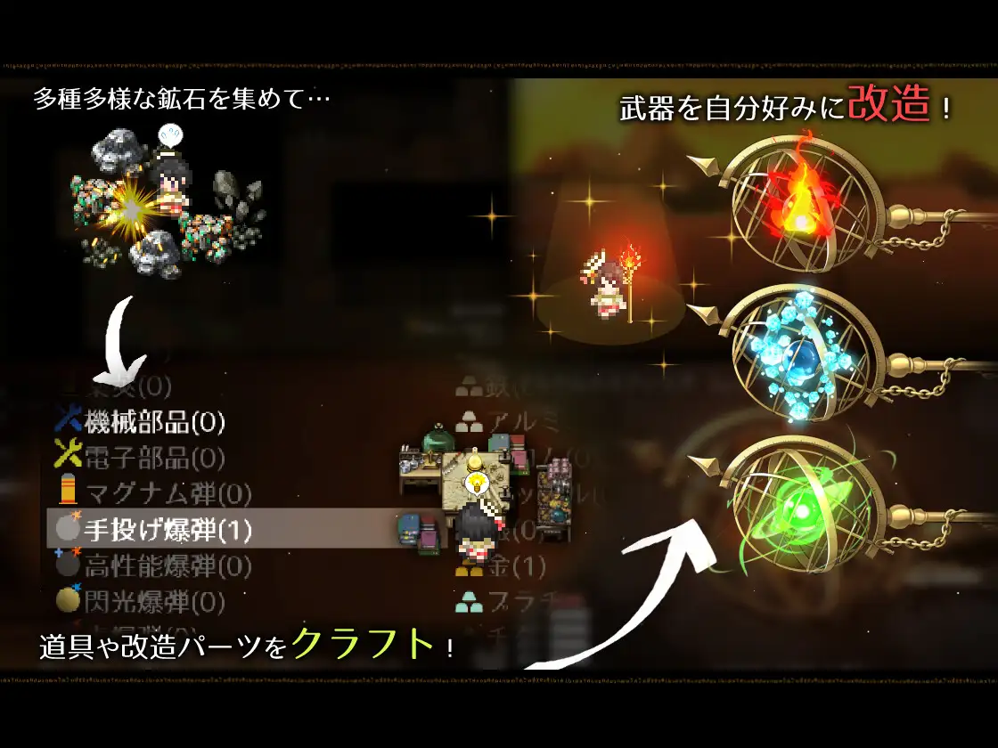RPG/PC/机翻汉化丨 阿尔忒弥斯之珍珠～炼金术士阿尔与黄金之亡都～ アルテミスパール～錬金術師アルと黄金の亡都～ 【20240608】 游戏截图 2