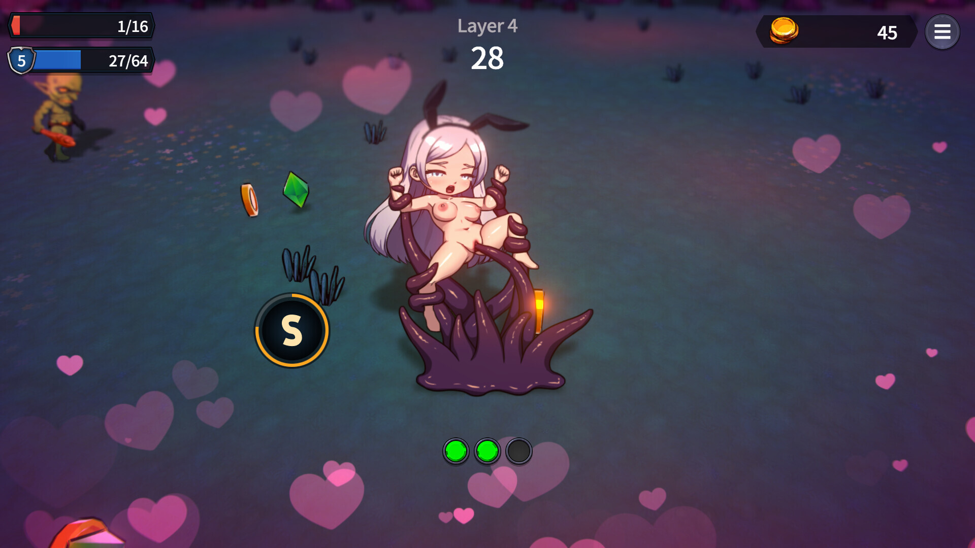 SLG/更新丨 凌辱地牢的幸存者 Humiliation Dungeon Survivors v0.96 官中步兵版 【20250417】 游戏截图 4