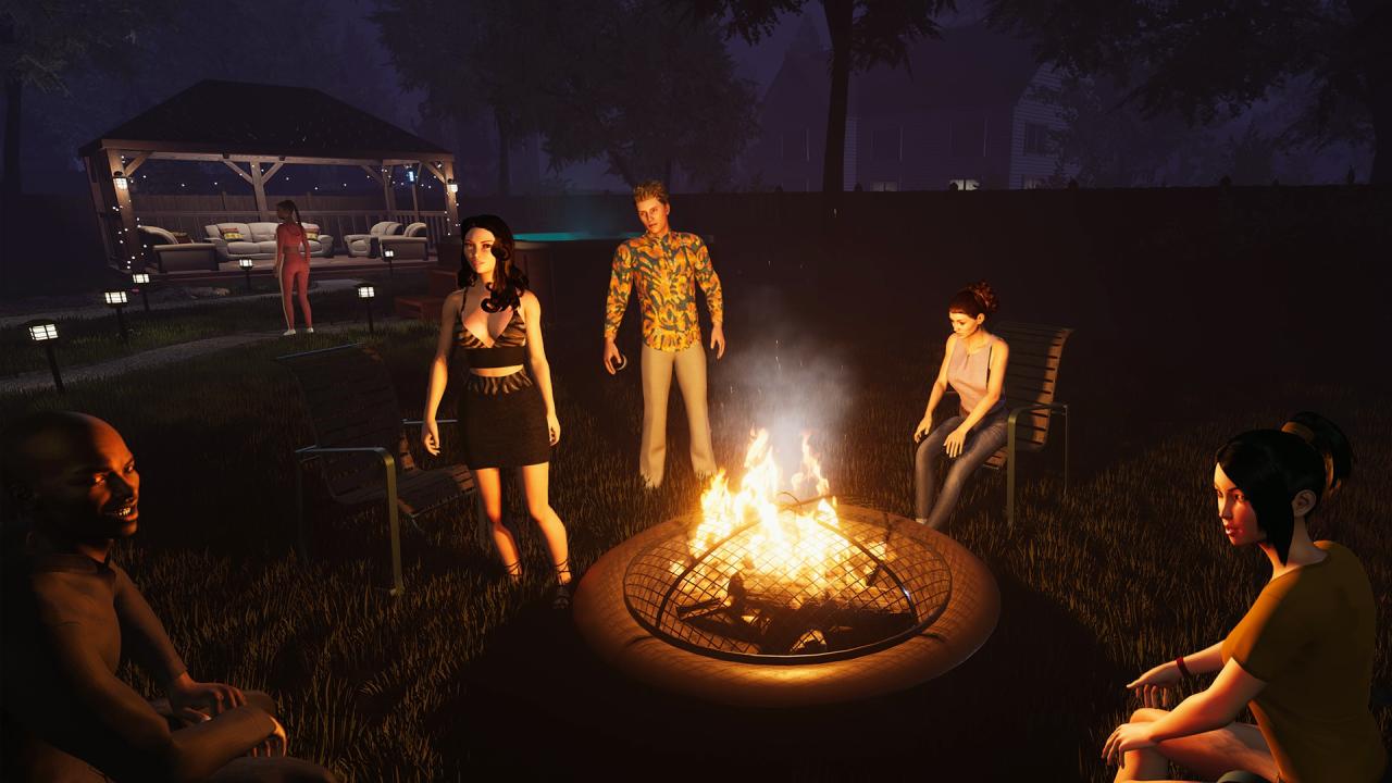 3D/11日更新/官中无码丨居家派对 模拟人生 House Party V1.2.2+全DLC+作弊控制台丨【20230616】 游戏截图 1