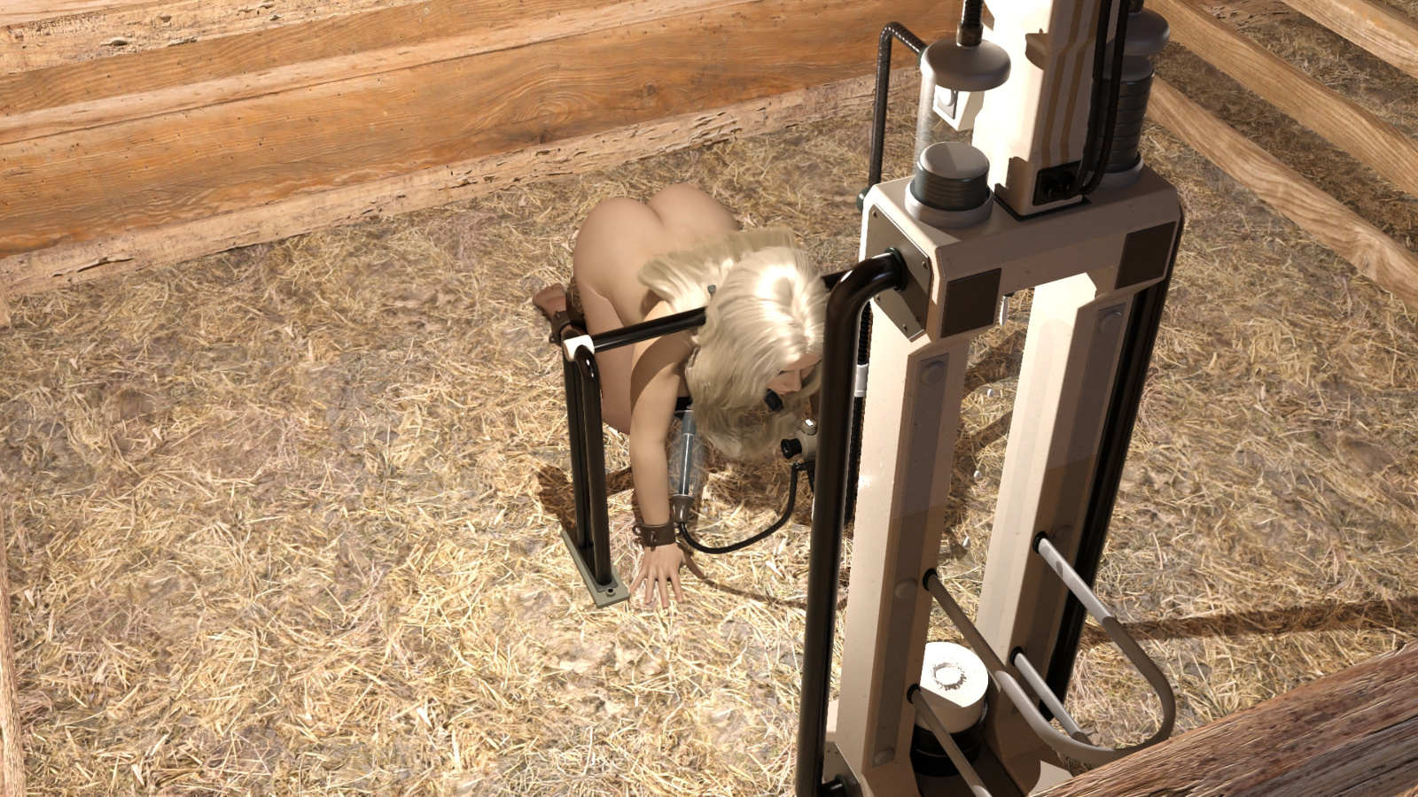 欧美SLG汉化3D丨人类奶牛场 Human Dairy Farm v0.4.1丨【20230616】 游戏截图 7
