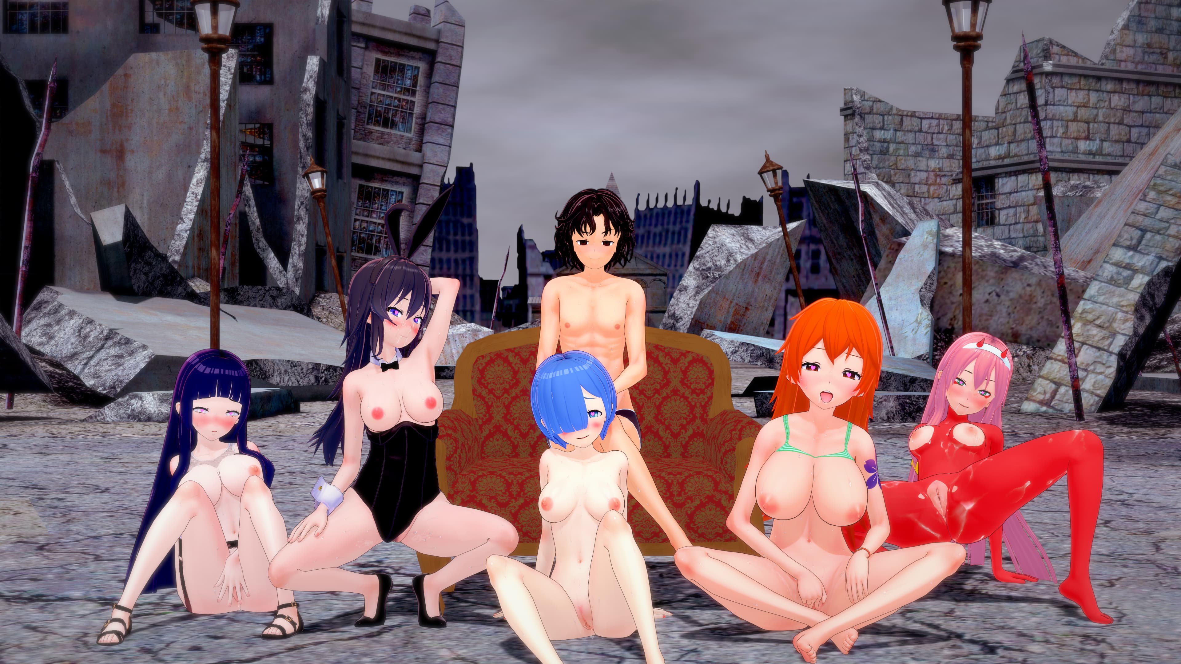 亚洲风SLG/动态/更新丨 荡妇老婆学校 Waifu Slut School v0.4.3  汉化版 【20250304】 游戏截图 6