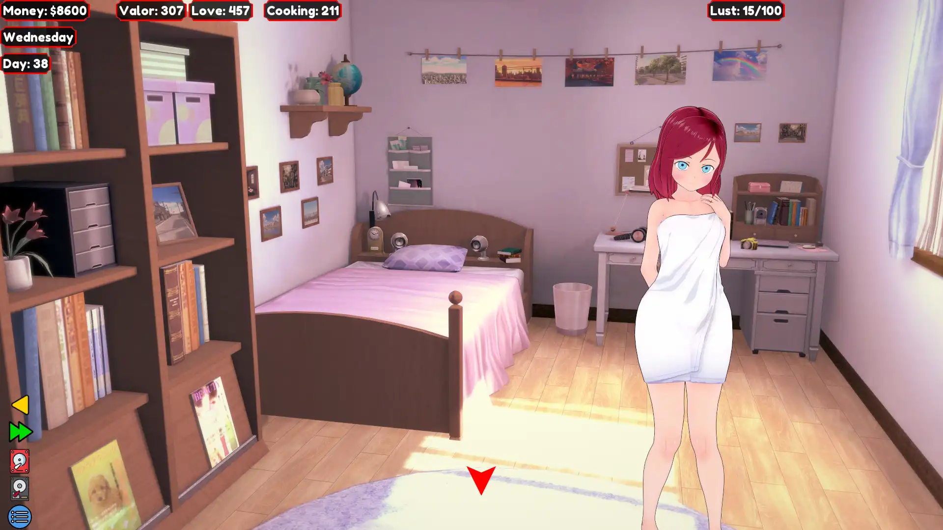 欧美SLG/汉化/动态丨瓦洛丽的生活/Valorie's Life v1.2.1【20241117】 游戏截图 3