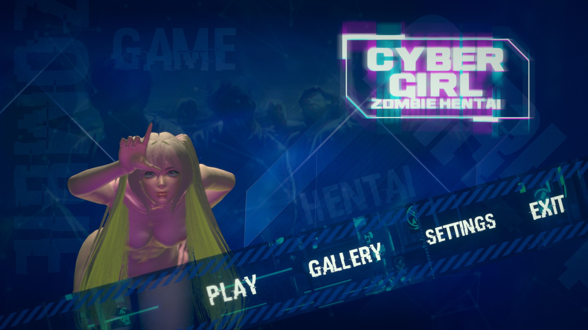 赛博女孩:绅士丧尸 STEAM官方中文步兵版 【20221230】 游戏截图 4