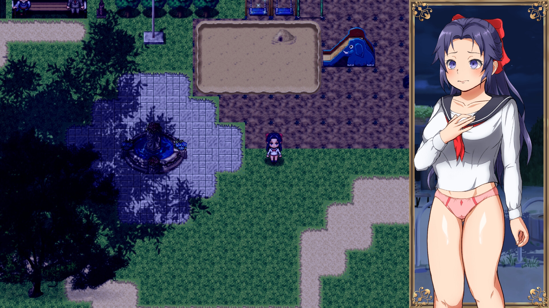 RPG/机翻/新作丨しずくの露出物語～露出のすゝめ～【20240410】 游戏截图 8