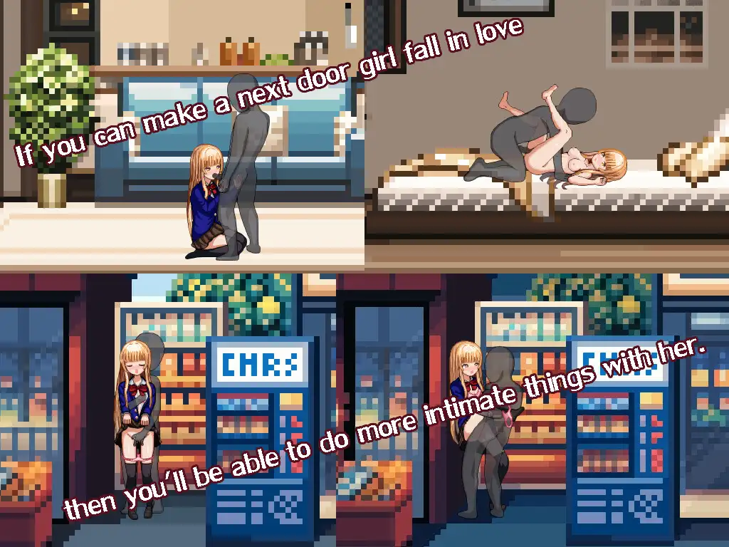 SLG/AI汉化丨 邻家堕天使 The Fallen Angel Next Door v2.1 【20241117】 游戏截图 1