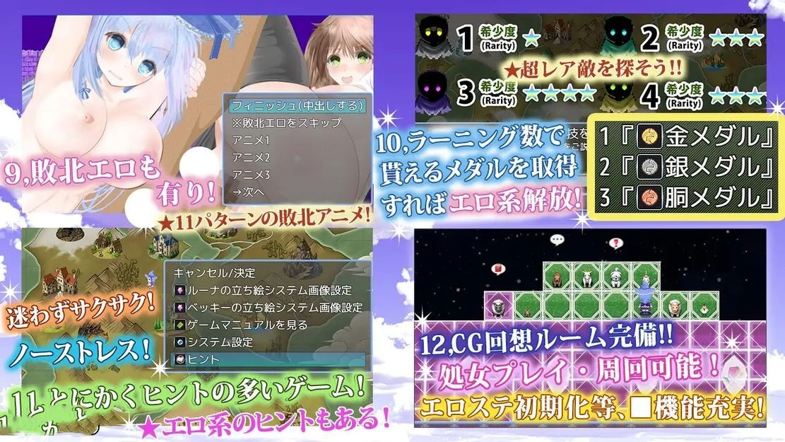 日式RPG/NTR/动态丨 苍魔法师露娜：天才魔法师和传说魔法师 V1.05 机翻+存档 【20240830】 游戏截图 7