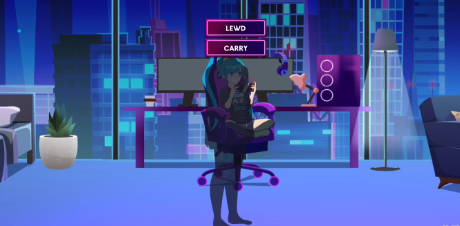 SLG/双端丨和网瘾少女的夜晚/Nightgamer【20241111】 游戏截图 6